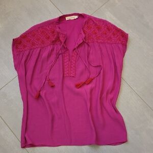 Johnny Was Calme Double Tassel Top
